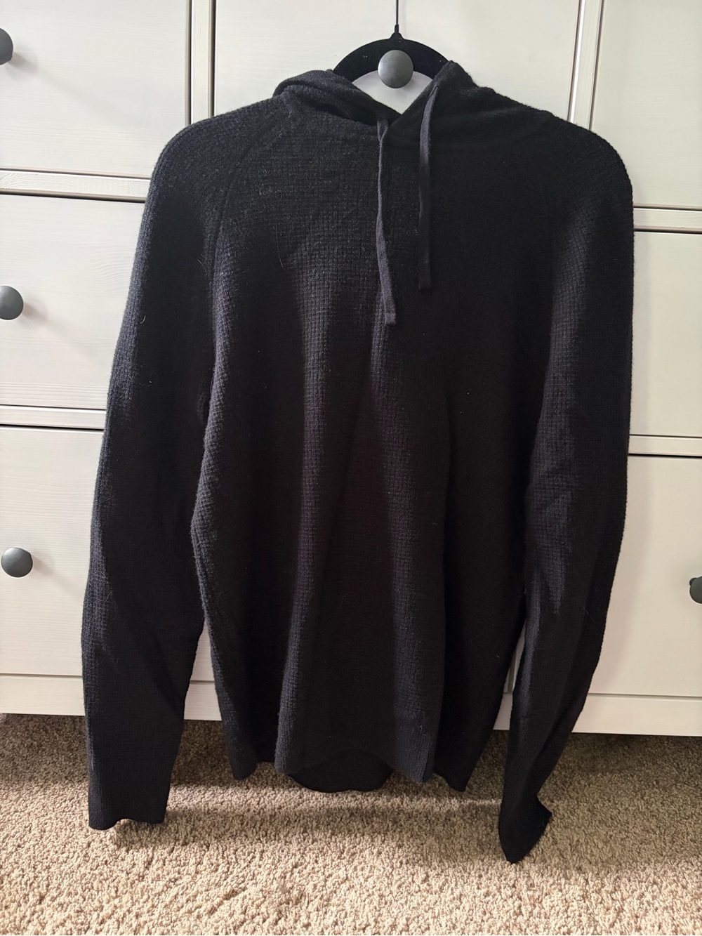 Worn once men’s jcrew cashmere waffle hoodie
